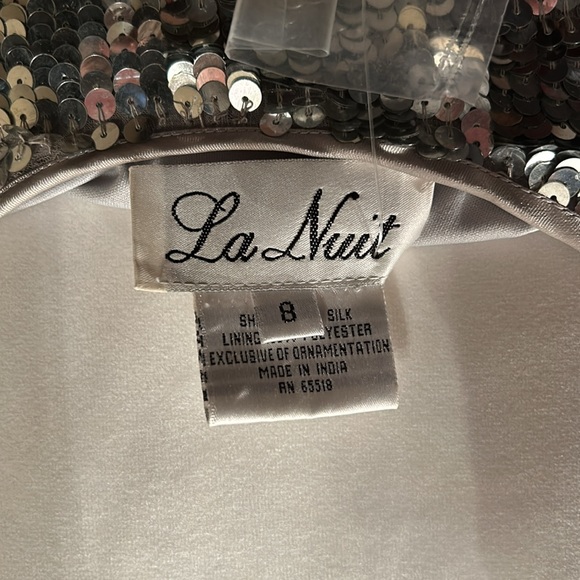 VINTAGE 70s sequin tank NWTs fits Sz  4 to 6 - Picture 3 of 6